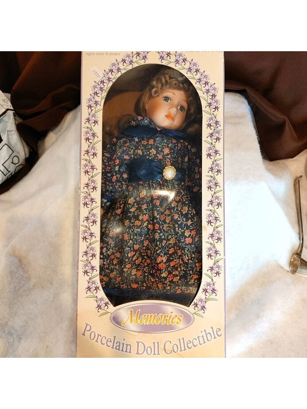 Vintage 1999 Collectible Memories Porcelain Doll 16"